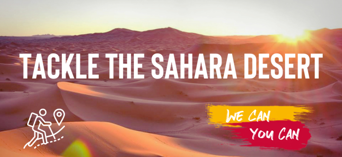 Sahara Desert trek - The Lewis Moody Foundation 2024